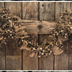 20 Light Homespun Garland image 2