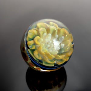 Silver Fume Implosion Marble