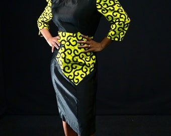 Amazing bodycone Cocktail Ankara, african print dress, great for meetings, work, church, coctail, birthdays, gift ideas, parties, office,