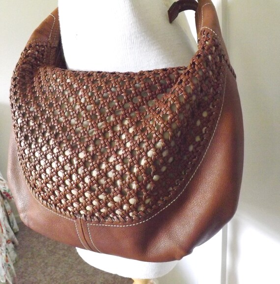 cole haan woven bag