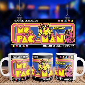 Ms Pac-Man Arcade Mug
