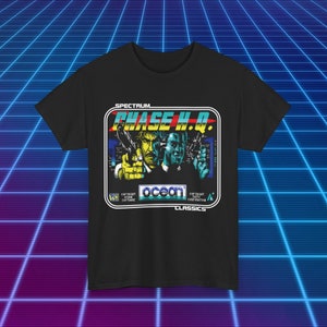Chase H.Q. Classic Video Game ZX Spectrum Computer T-shirt