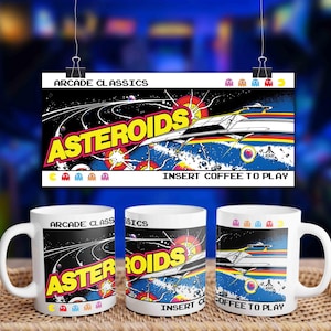 Asteroids Arcade Mug