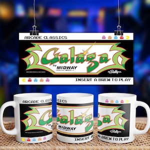 Galaga Arcade Mug