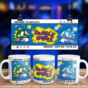 Bubble Bobble Arcade Mug
