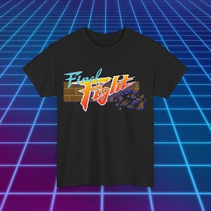 Retro Gaming T-shirt Arcade Classic Video Game Art Of Fighting
