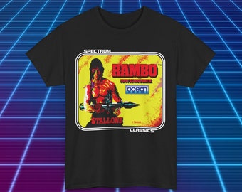 ZX Sinclair Spectrum T-shirt Best of Sprite Collection 1980s Retro