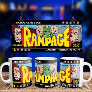 Rampage Arcade Mug