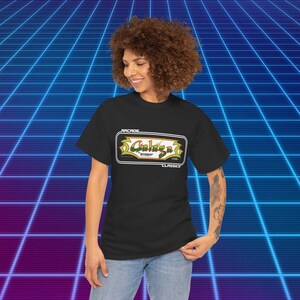 Retro Gaming T-shirt Arcade Classic Video Game Galaga - Etsy