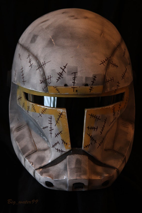 Republic Commando Captain Gregor Full Helmet Star Wars Helmet Etsy