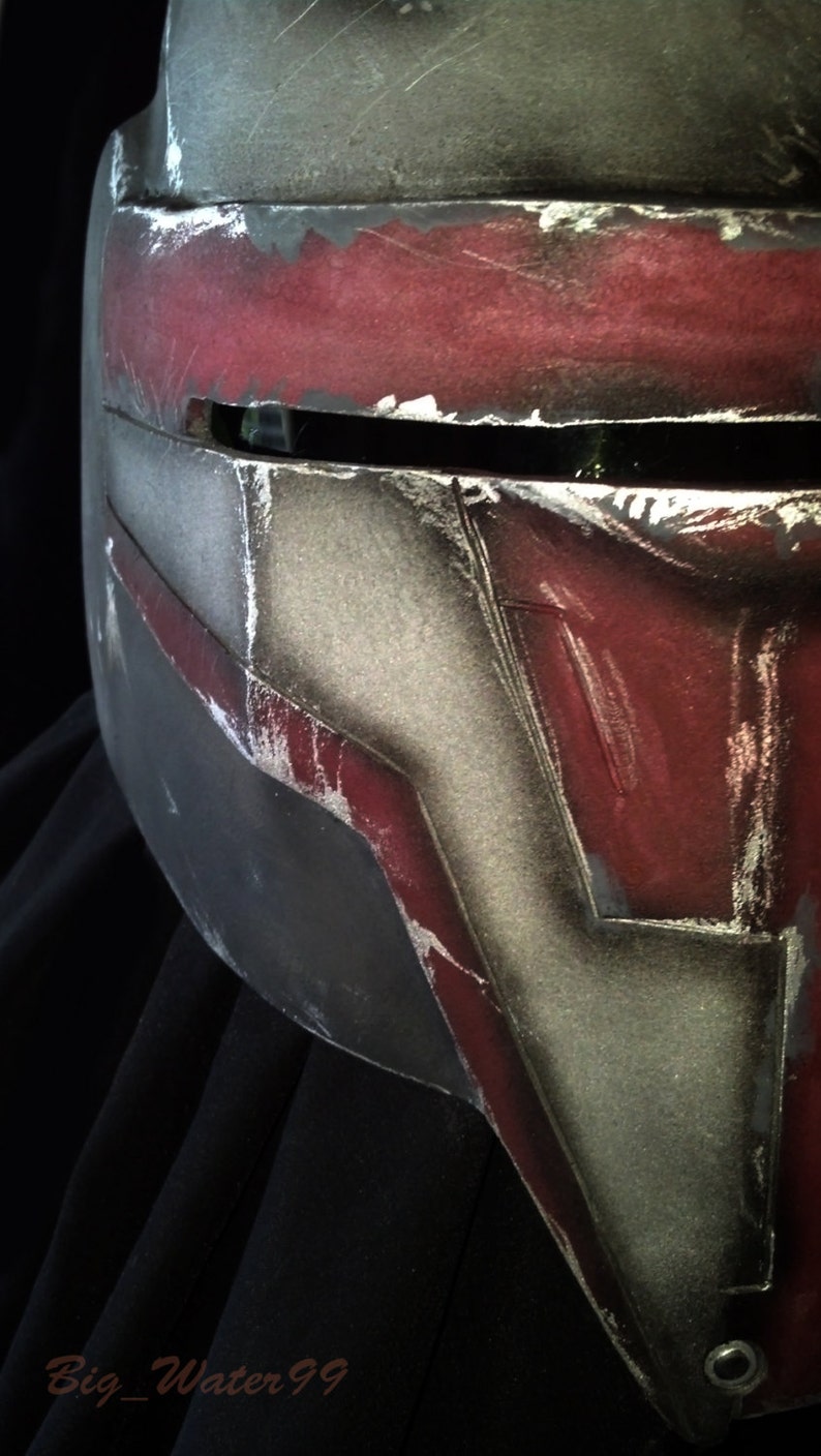 Darth Revan Full Helmet Star Wars Helmet Prop Cosplay Armor Etsy