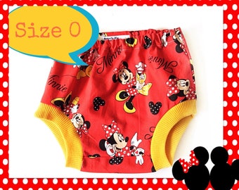 Babies Minnie Mouse Diaper cover, nappy cover, size 0, 6-12 months,