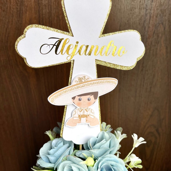 Charro Bautizo Centerpiece, Charro Mi Primera Comunión Centerpiece, Charro Bautizo Cake Topper, Charro Primera Comunión Cake Topper,