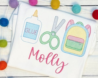 First day of school | Back to school | 1st day of school | Personalized school shirt | School shirt