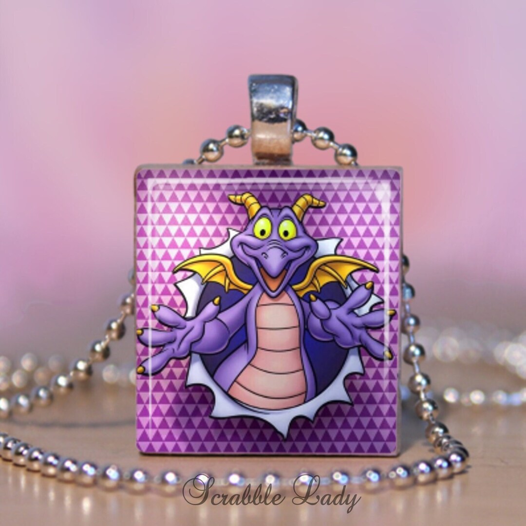 FIGMENT Scrabble Necklace. Figment Charm Pendant Key Ring Etsy