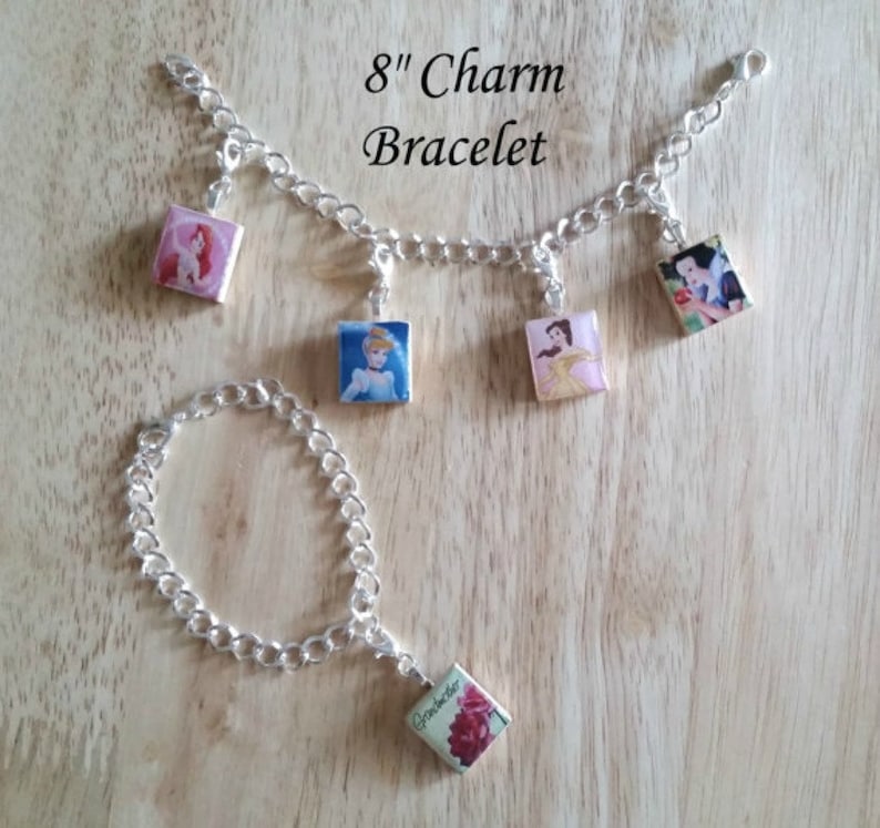 #130 Book Lover Necklace Book Nerd Charm Bracelet Key Ring Book Worm Pendant Never Judge A Book By Its Movie Scrabble Jewelry