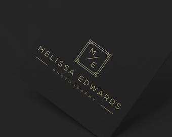 Elegant Logo Design Template, Photography Business Logo (Instant Download)