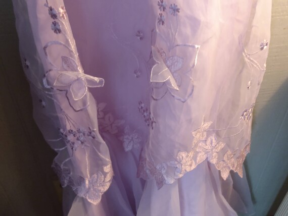 Vintage Eve Of Milady Lavender Formal Evening For… - image 4