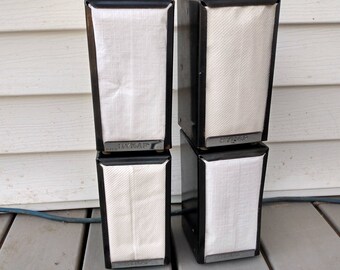 4 Vintage HYNAP Diner Restaurant Metal Napkin Dispenser Holders