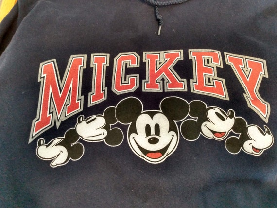 Unisex Mickey Inc. Disney Mickey Mouse Pullover H… - image 3