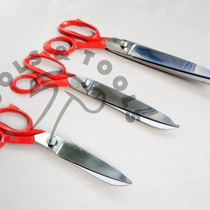 Professional Heavy Duty Stainless Steel Dressmaking Tailor Scissors 8, 10 & 12'' image 2