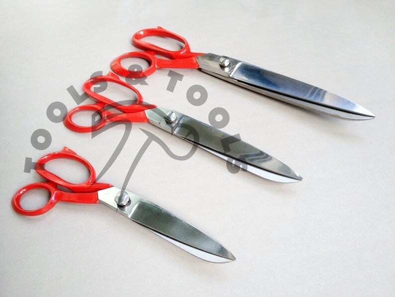 Professional Heavy Duty Stainless Steel Dressmaking Tailor Scissors 8, 10 & 12'' image 2