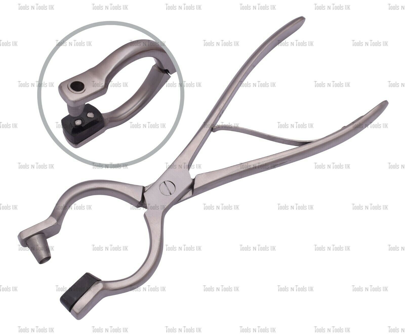 Stainless Steel Bull Cow Cattle Nose Husbandry Access Spring Nose Pliers