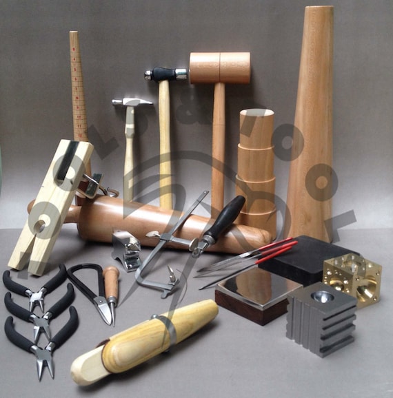METALSMITH TOOLS KIT Beginners apprentice Metalsmithing Jewelry Making Tool  Set 