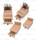 1 X Quality Wooden Rack/ Organizer Tidy Pliers Files Burs Bits Rack With Drawer 