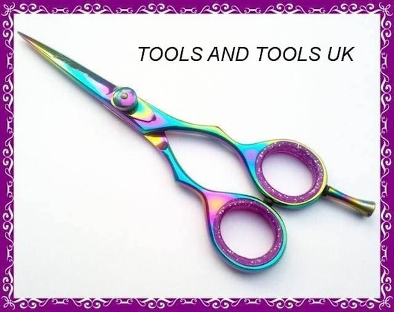 Professional 5.5 Titanium Hairdressing Scissors Shears 100% J2