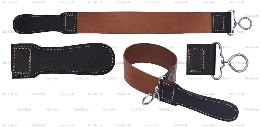 Beavercraft Leather Strop For Honing With Two Polishing Compounds Green White P124757 - View #8