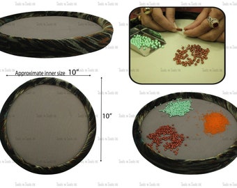 Plastic Bead Design Board, Gray, 24x33cm, Basic Beading Board, Use