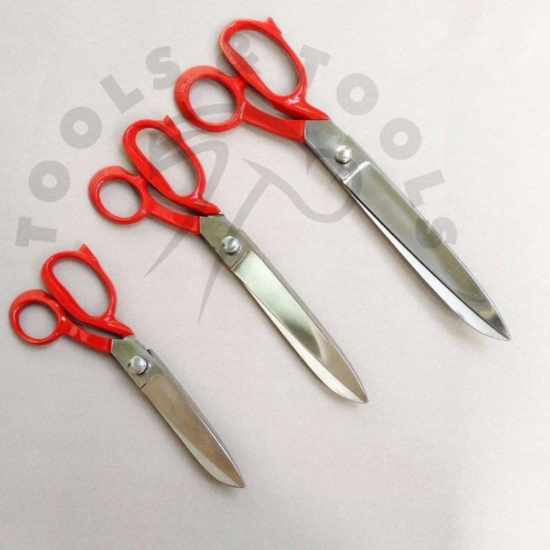 Professional Heavy Duty Stainless Steel Dressmaking Tailor Scissors 8, 10 & 12'' image 1