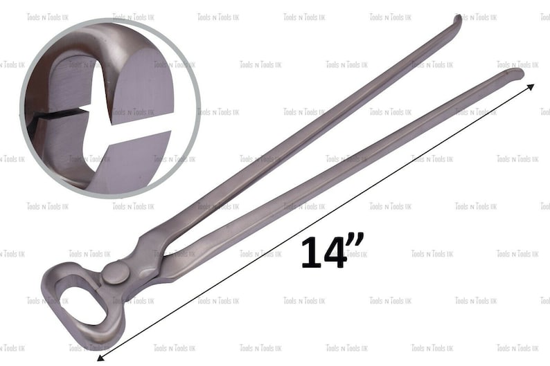 12" Heavy Steel Farriers Hoof Pin Tool Cutters Nippers Veterinary Instruments