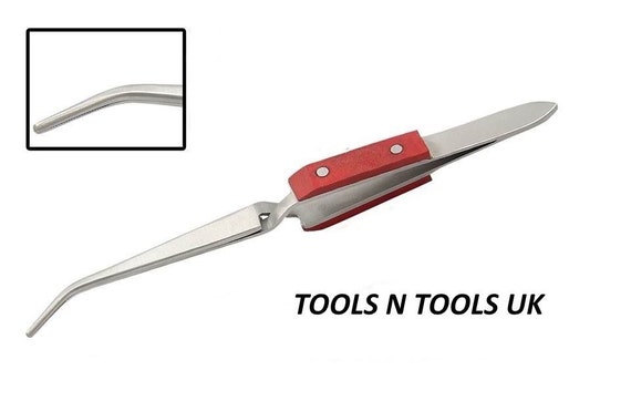 Reverse Tweezers With Wood Grips shipped from the USA