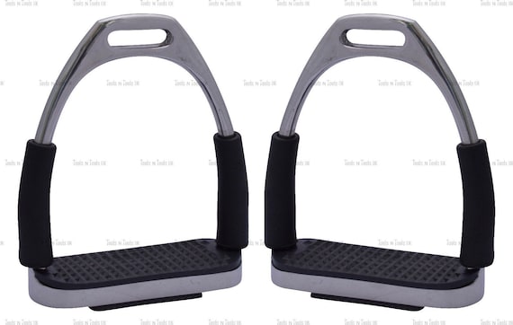 Safety Toe Cage s Horse Riding  Bendy Irons Stainless Steel 