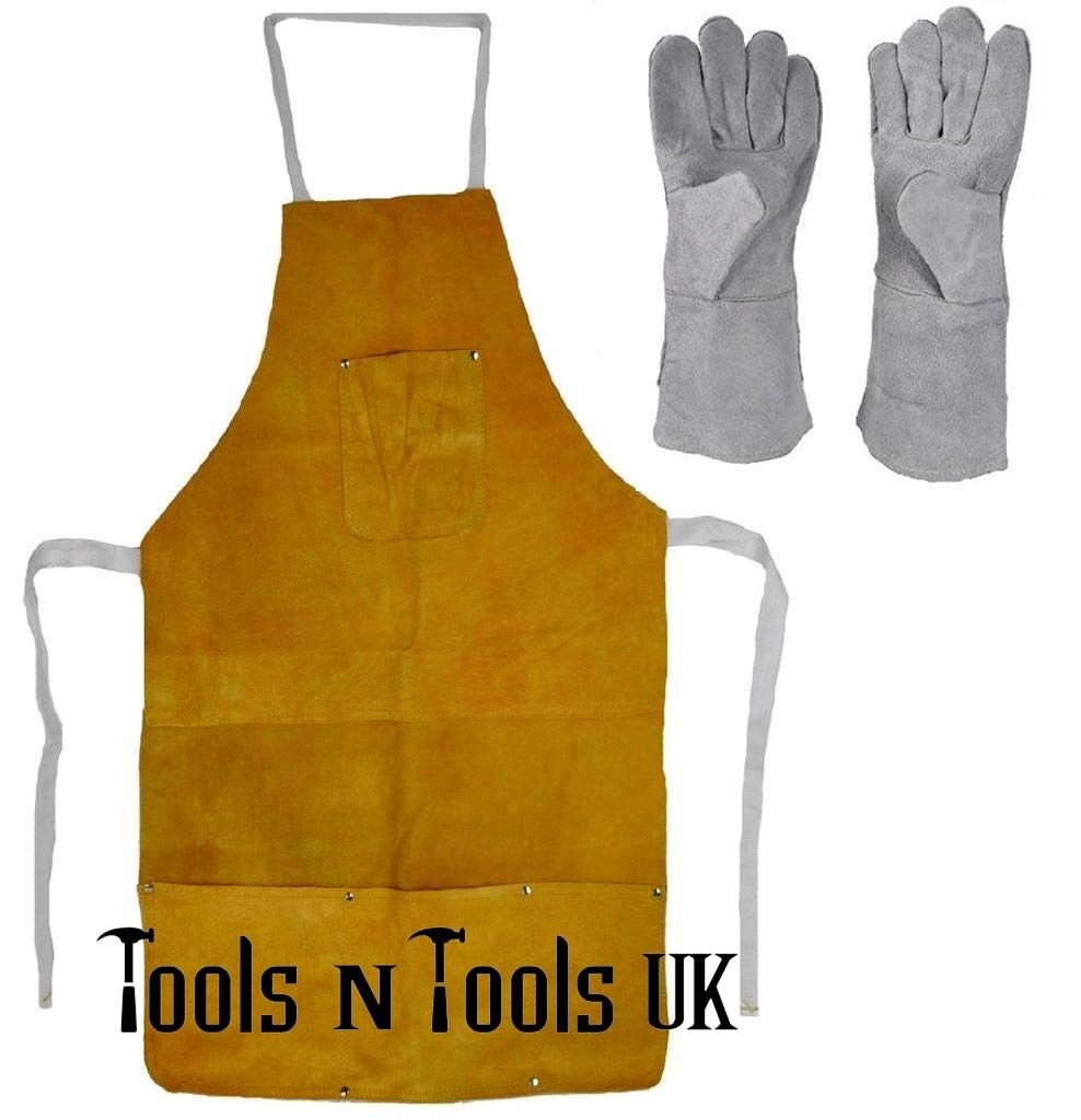 apron and glove