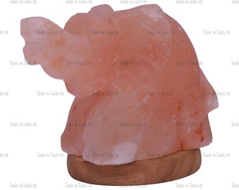 Pink Elephant Multi Color Bulb Usb Led Himalayan Salt Table Lampe Ioniseur Naturel