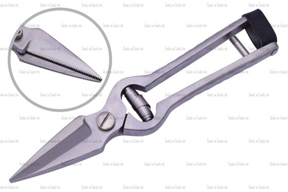 Polished Sheep Hoof Trimming Scissors Foot Rot Shears Serrated