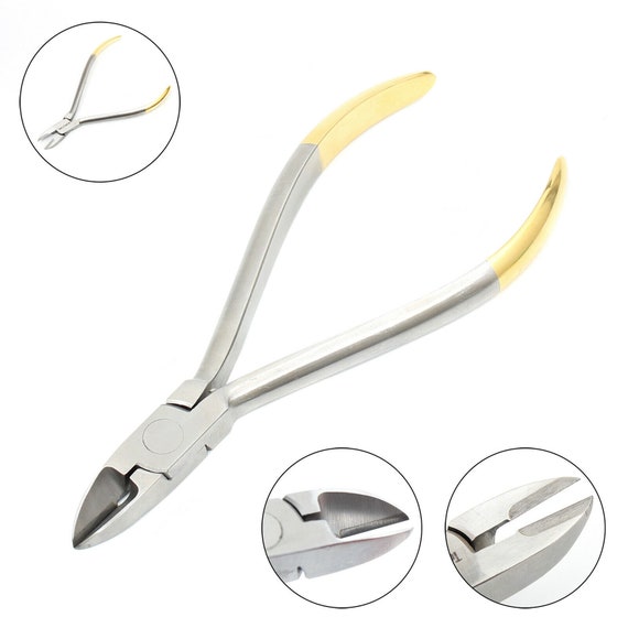 3.5 Small Diagonal Wire Cutters Hard Metal Cutting Pliers Craft Hand Tool