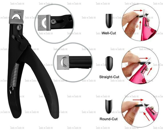 Quality Nail Art Tips Cutter Acrylic Nails Triple Cut Nail Art