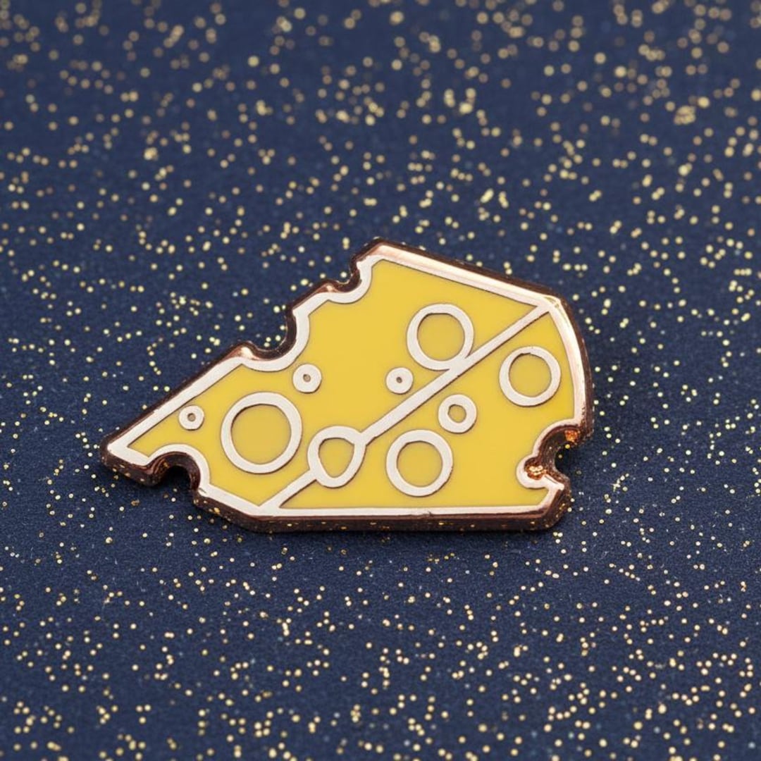 Cheese Mini Pin - Etsy