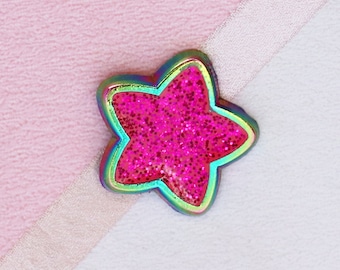 Pink Star Mini Pin