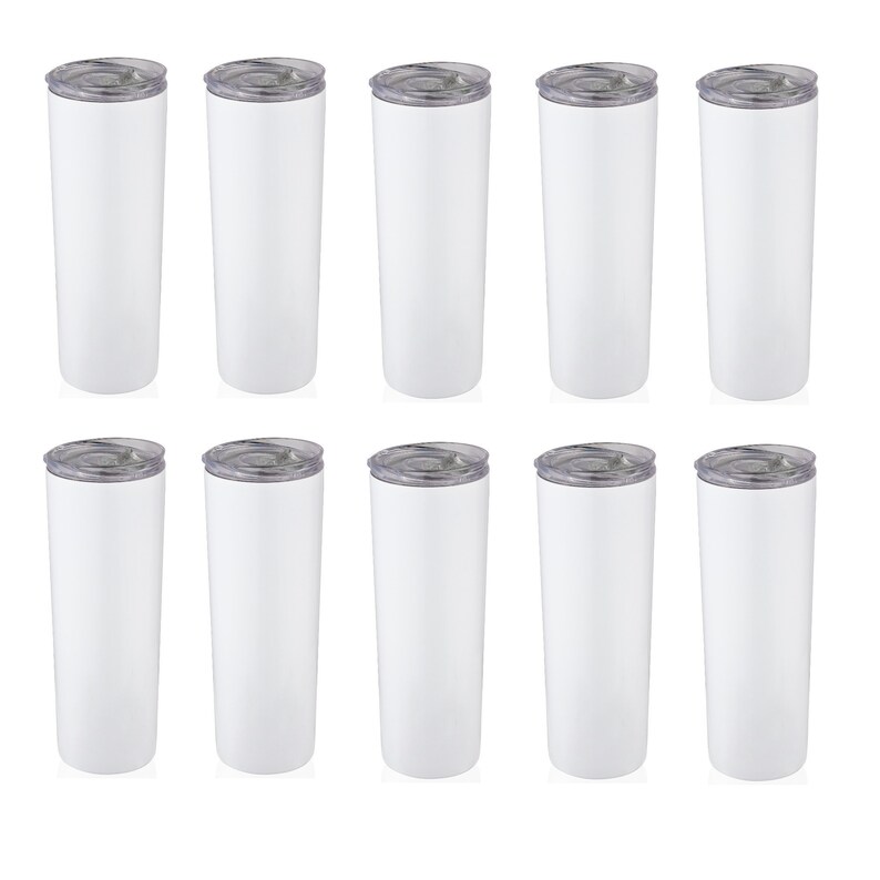 Wholesale Bulk 20oz Sublimation Blanks Gloss White Stainless Etsy