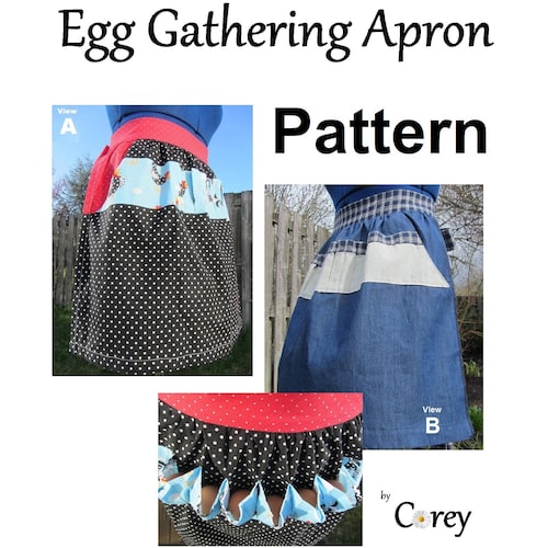 Crochet Pattern / Egg Apron / Egg Collecting Apron / Instant Etsy