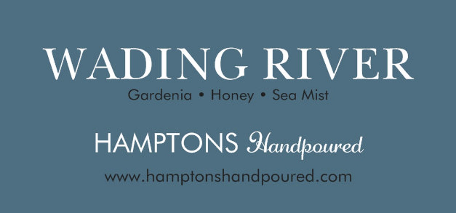 WADING RIVER 8 Oz. Tumbler Gardenia Honey Sea Mist Hamptons Etsy