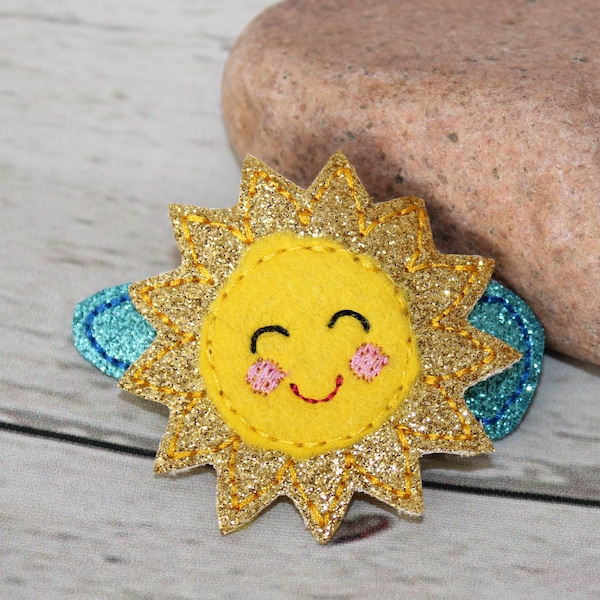 Golden Sunshine Hair Clip