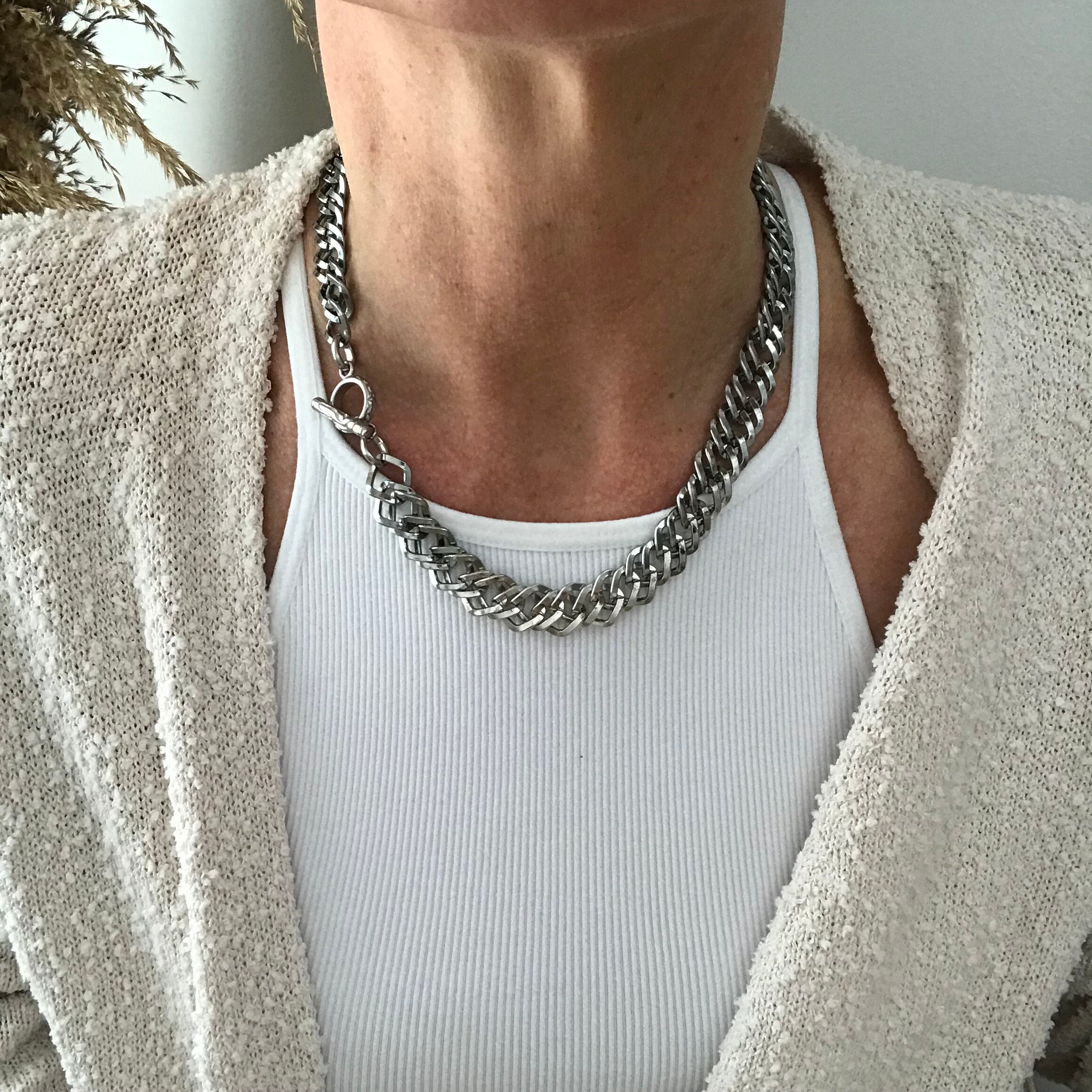 Chunky Chain Necklace for Women With Large Link Chain and Etsy UK