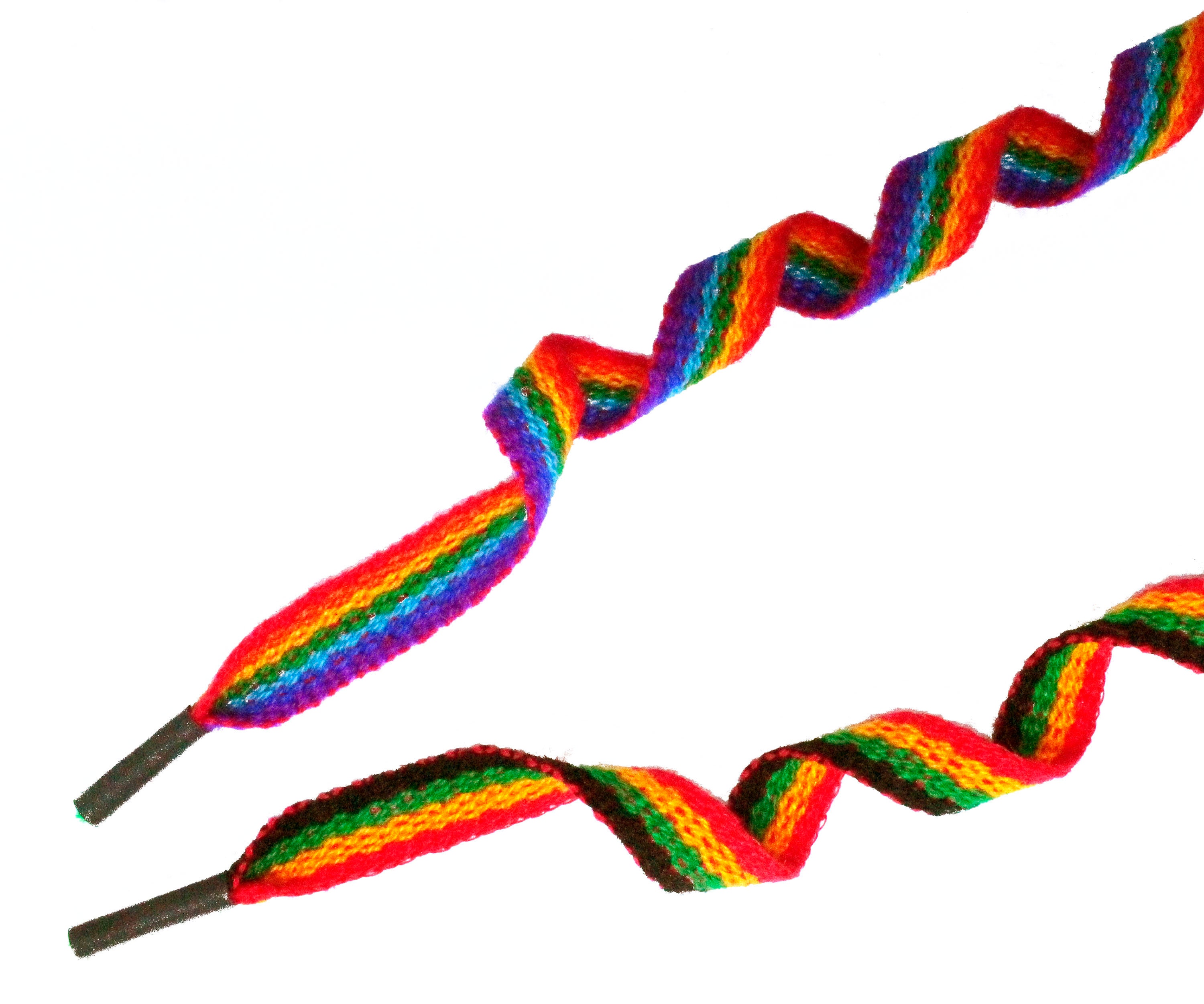 CUSTOM Peruvian rainbow shoelaces rasta shoelaces tribal Etsy
