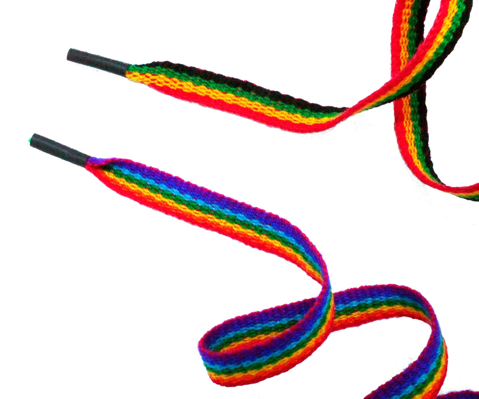 CUSTOM Peruvian rainbow shoelaces rasta shoelaces tribal Etsy